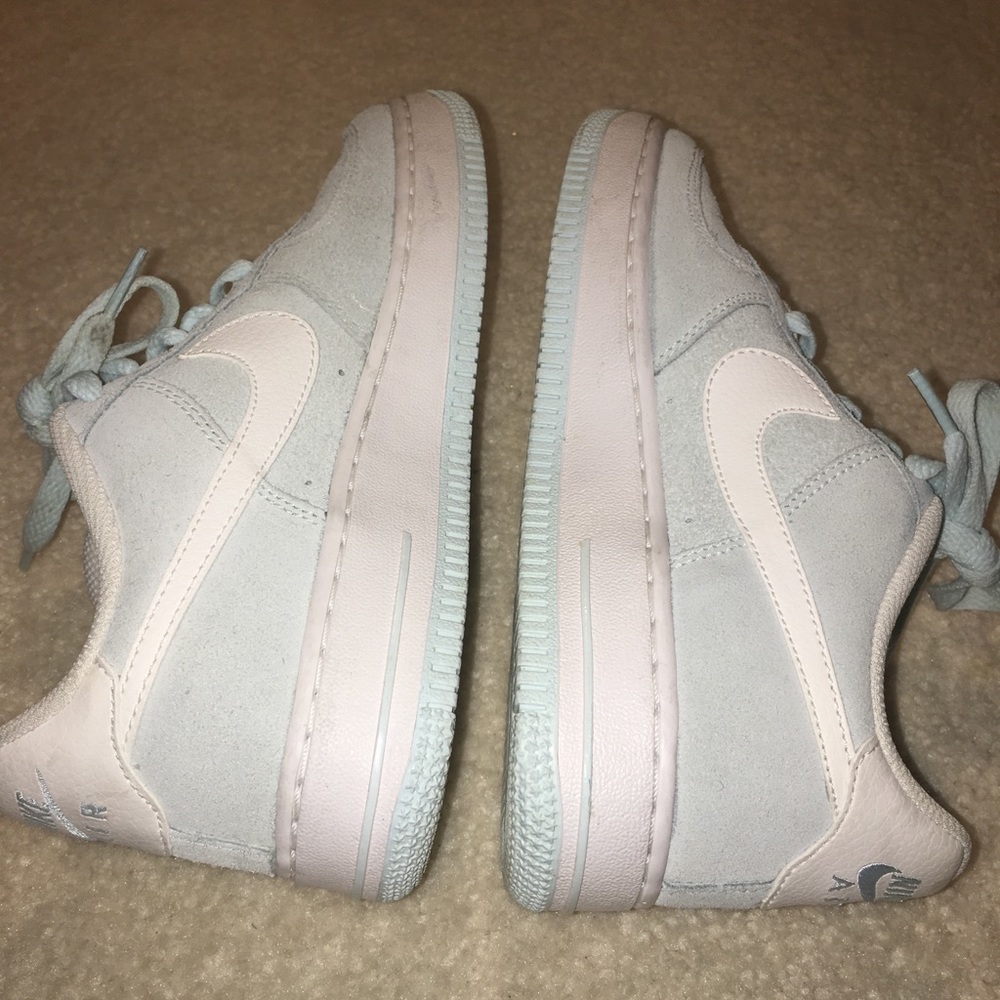 Nike Air Force one size 5 baby blue